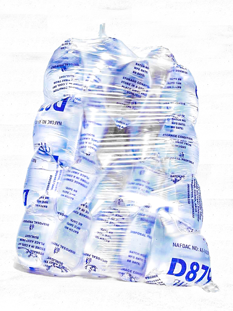 Freshly packaged D879 sachets